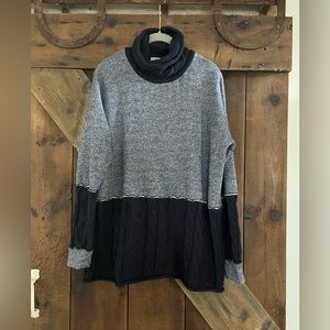 Classic Navy Oversized Sweater